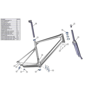 SPARE - Chaincatcher kit # 1 - black (1 Piece)