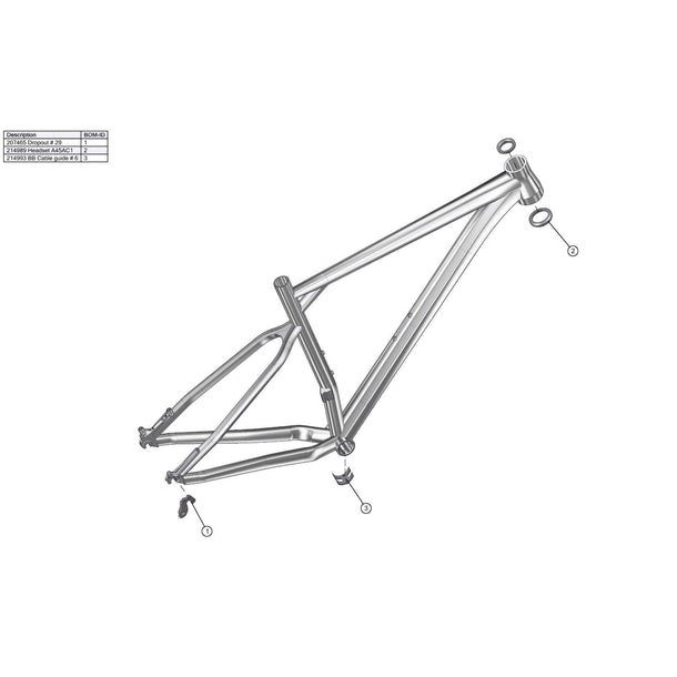 SPARE - BB Cable guide # 6 (1 Piece)