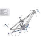 SPARE - Chainstay protector TF02/03 29 (1 Piece)
