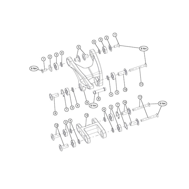 SPARE - Lowerlink SF TC-APS (1 Piece)