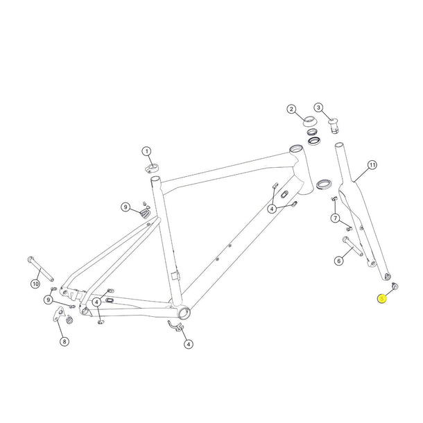 SPARE - Fork dropout #1 (1 Piece)