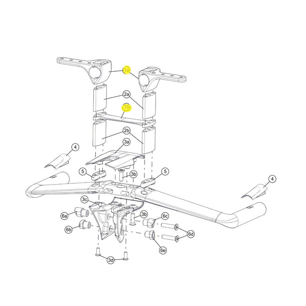SPARE - Riser bracket kit (Kit)