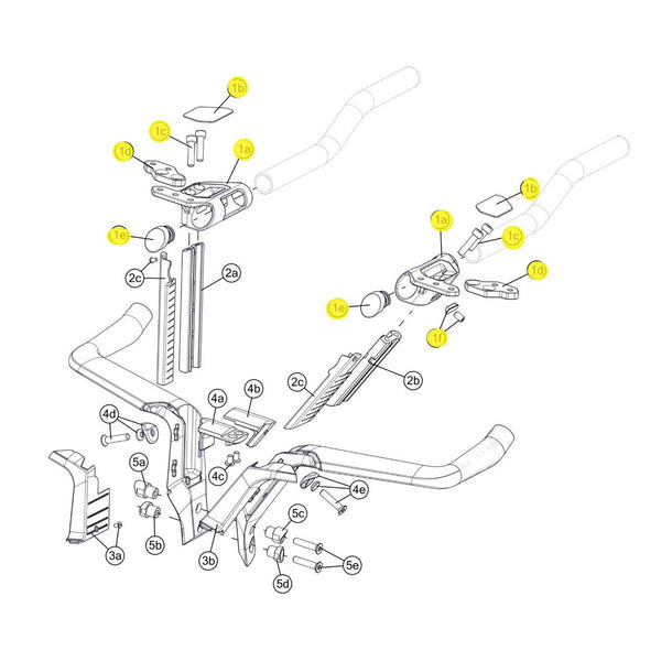 SPARE - TM01 Extension bracket kit (Kit)