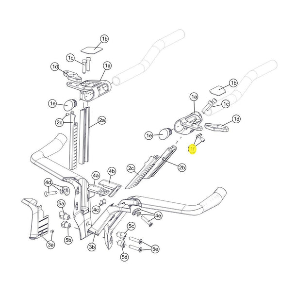 SPARE - TM01 Extention clamp (1 Piece)