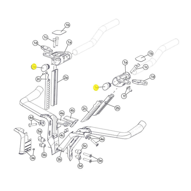 SPARE - TM01 Extension end plugs (1 Piece)
