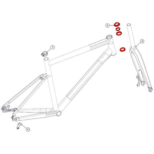 SPARE - Headset FSA NO.8 (1 Piece)
