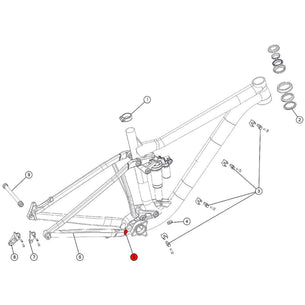 SPARE - trailfox 02/03 boost anti chainsuck plate (1 Piece)