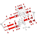 SPARE - trailfox AMP bolt & bearing kit (1 Piece)
