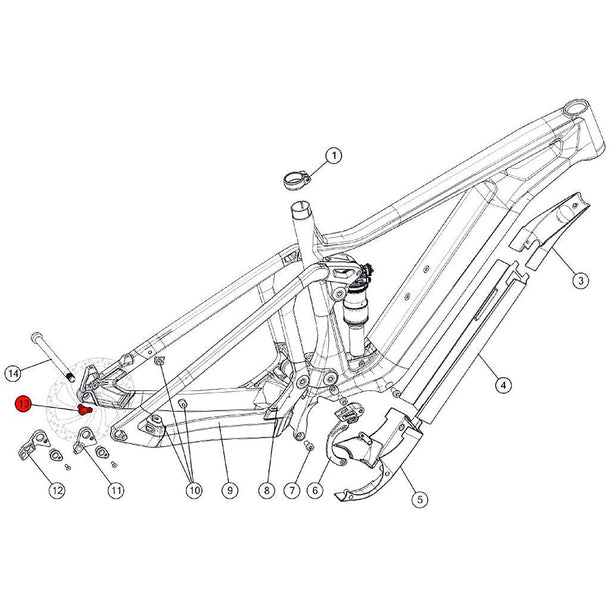SPARE - trailfox AMP speed sensor magnet (1 Piece)