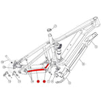 SPARE - trailfox AMP chainstay & yoke protector (1 Piece)