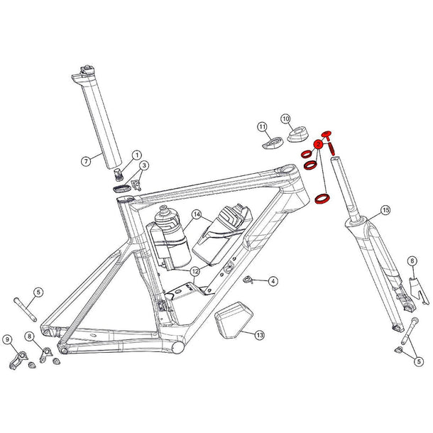 SPARE - Timemachine 01 Road headset (1 Piece)