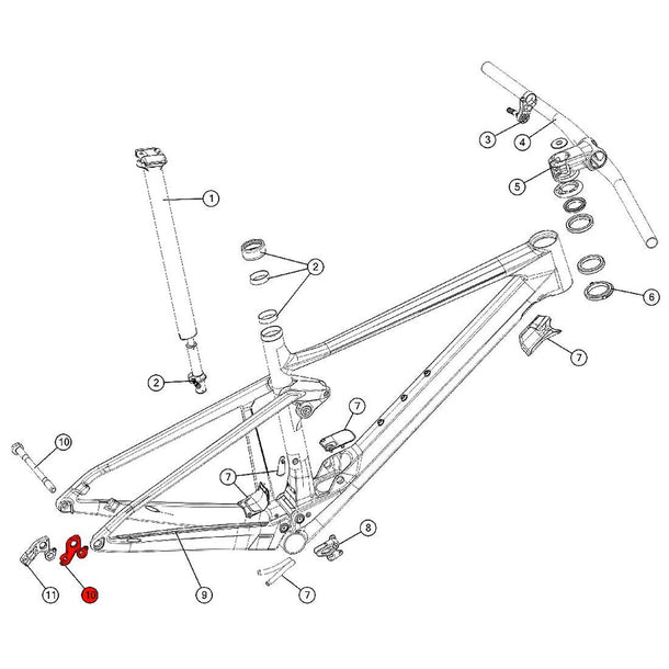 SPARE - Dropout #65 (1 Piece)