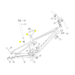 SPARE - Fourstroke 01 seatpost small parts (Kit)