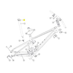 SPARE - RAD saddle clamp (1 Piece)